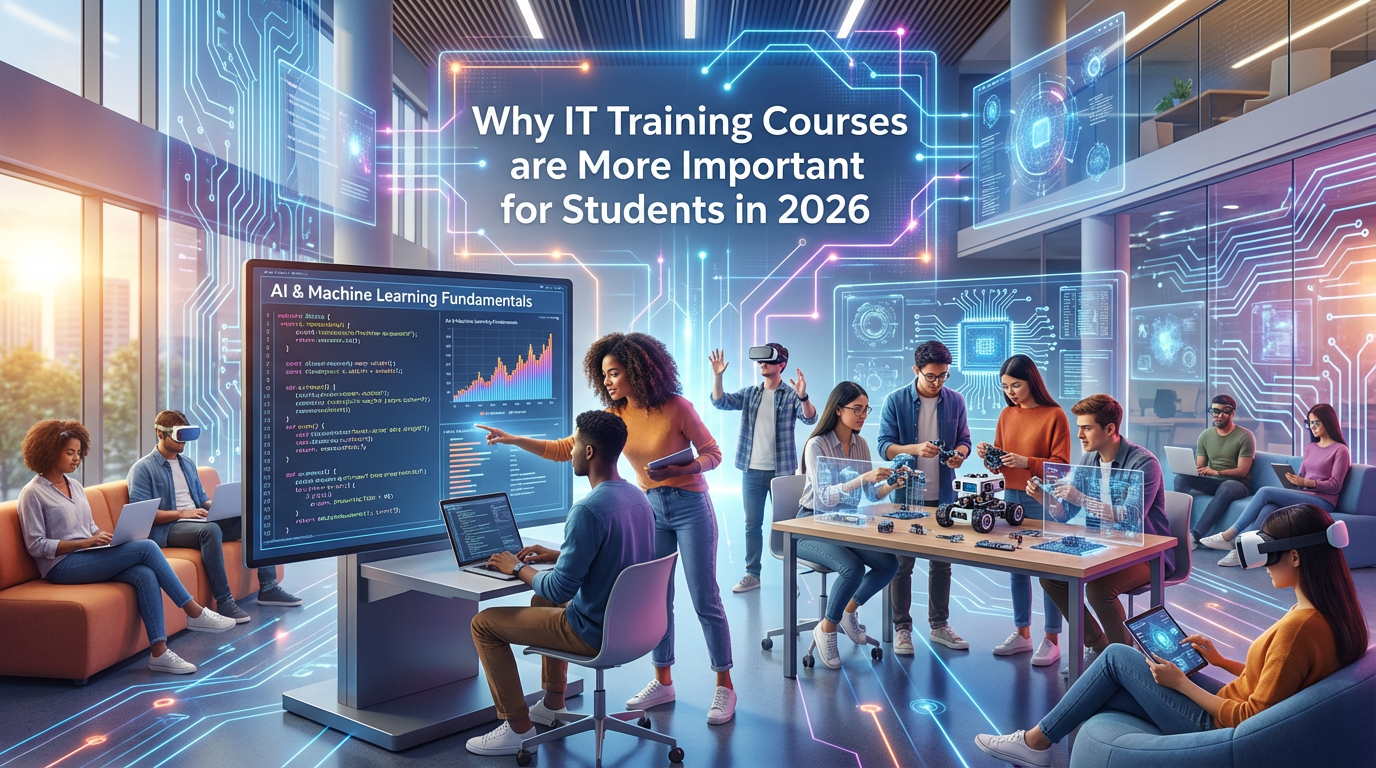 Why IT Training Courses Are Important for Students in 2026